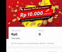 Cara Ambil Uang Koin Di Tiktok